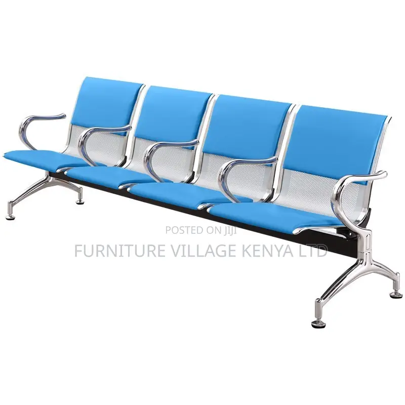 Office Benches ; 4-Link Office Reception Bench