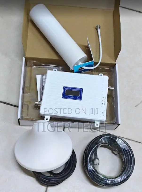Complete Kit Mobile Tri Band Repeater, 2g 3g 4g Signal Enhancer