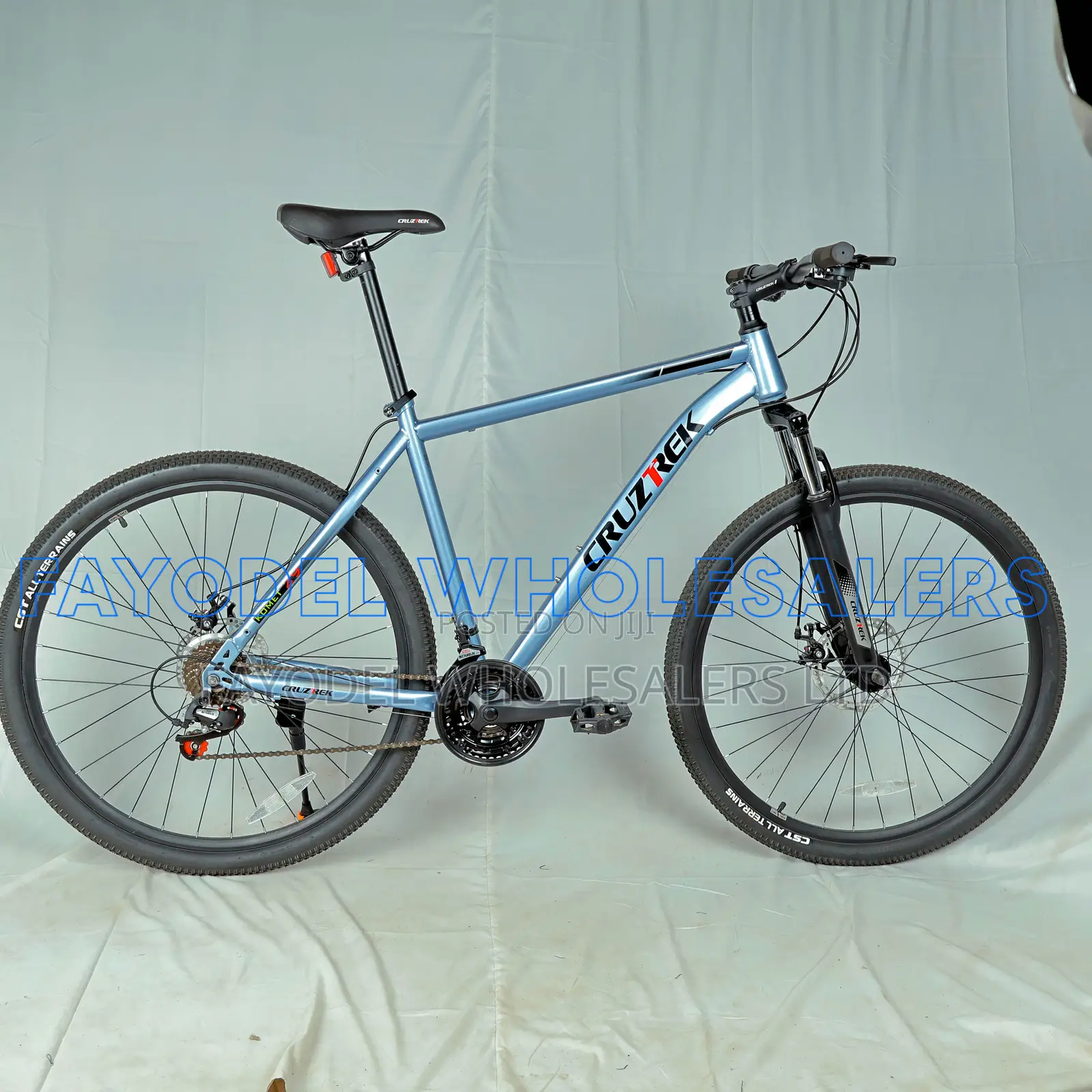 Cruz Trek Adult Mountain Bicycle – Blue