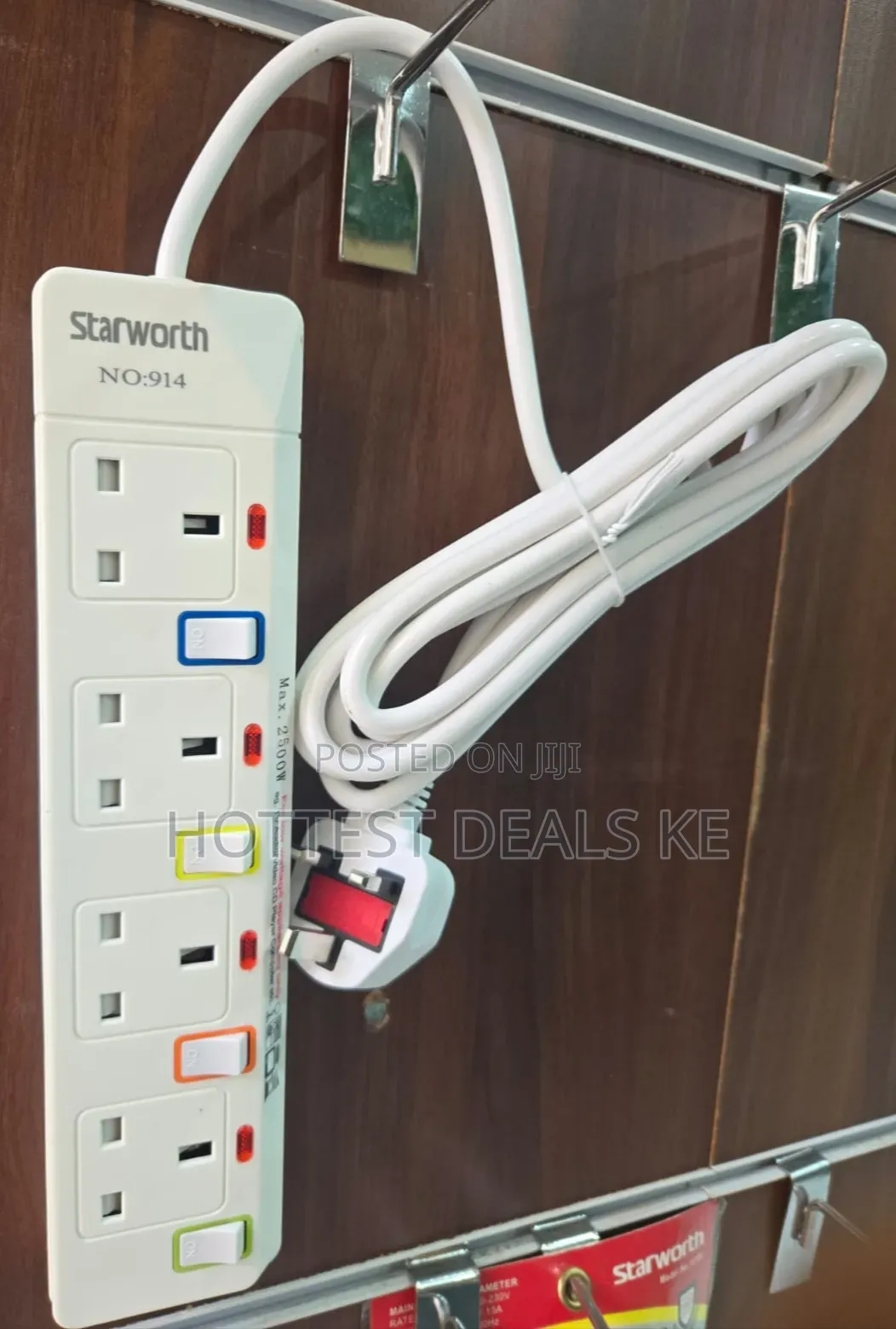 4-Way Extension Socket 3m