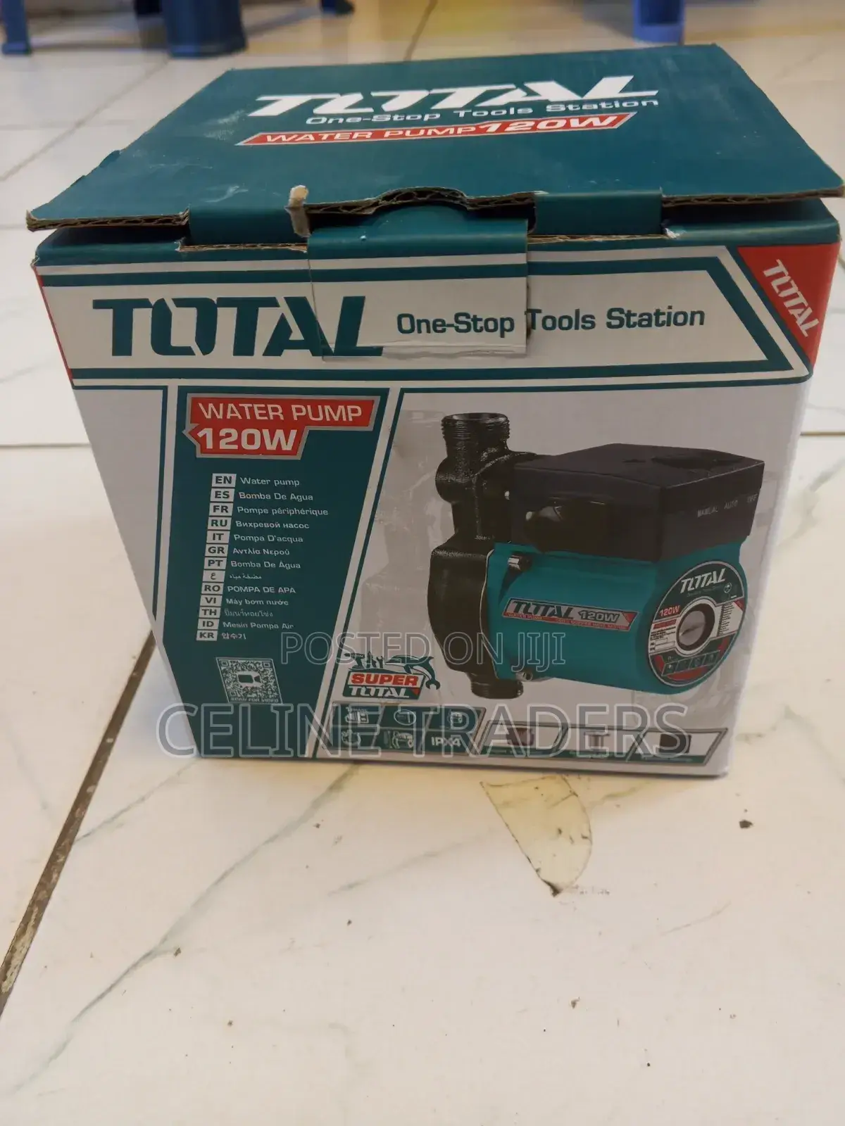 Total 0.2 Hp Circulation Water Pump