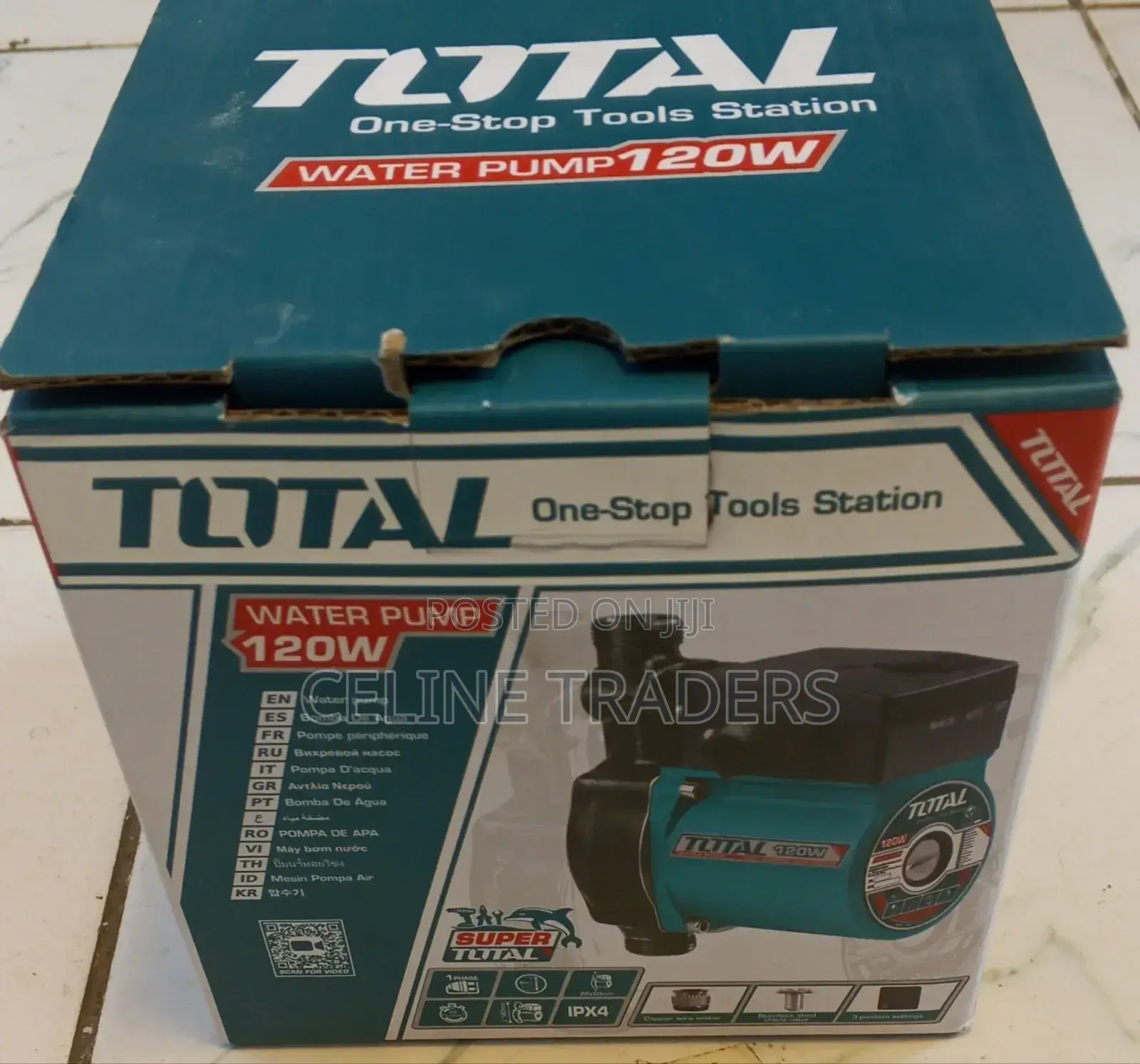 Total 0.2hp Waler Pump