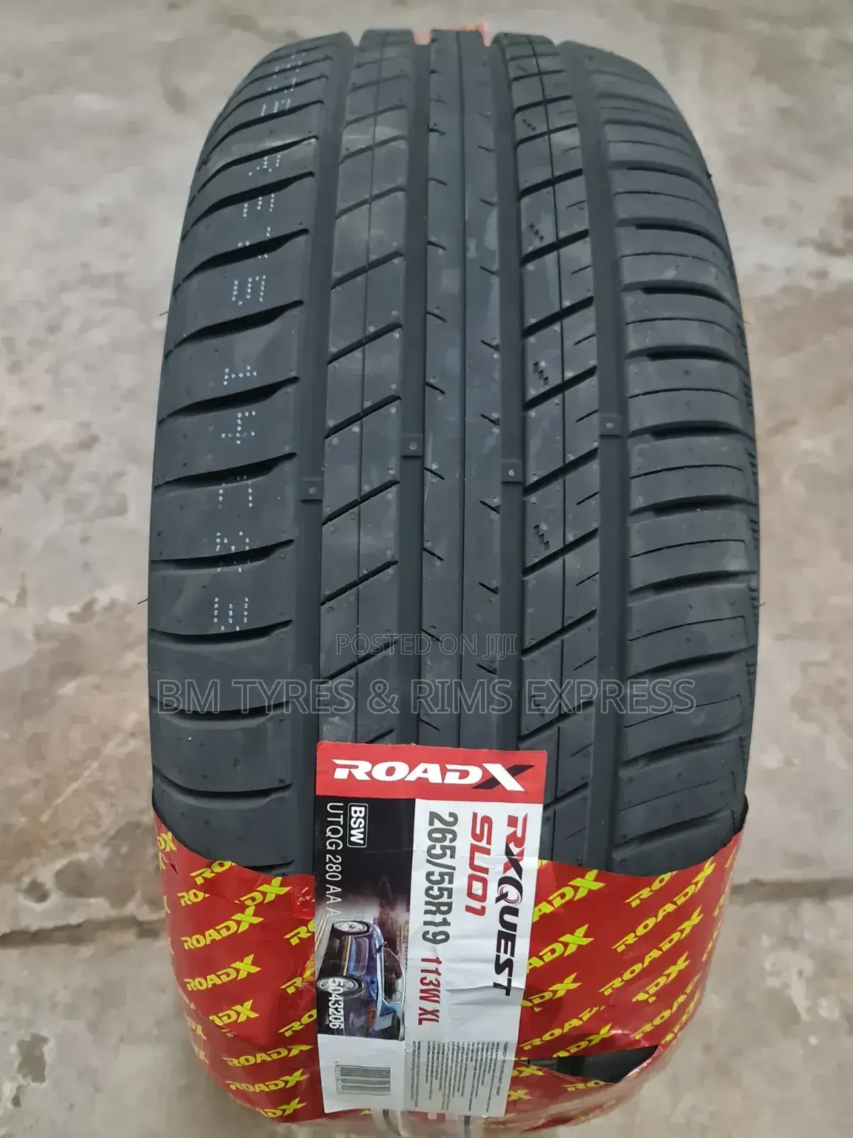 265 /55 R19 Roadx Tires (Highway)