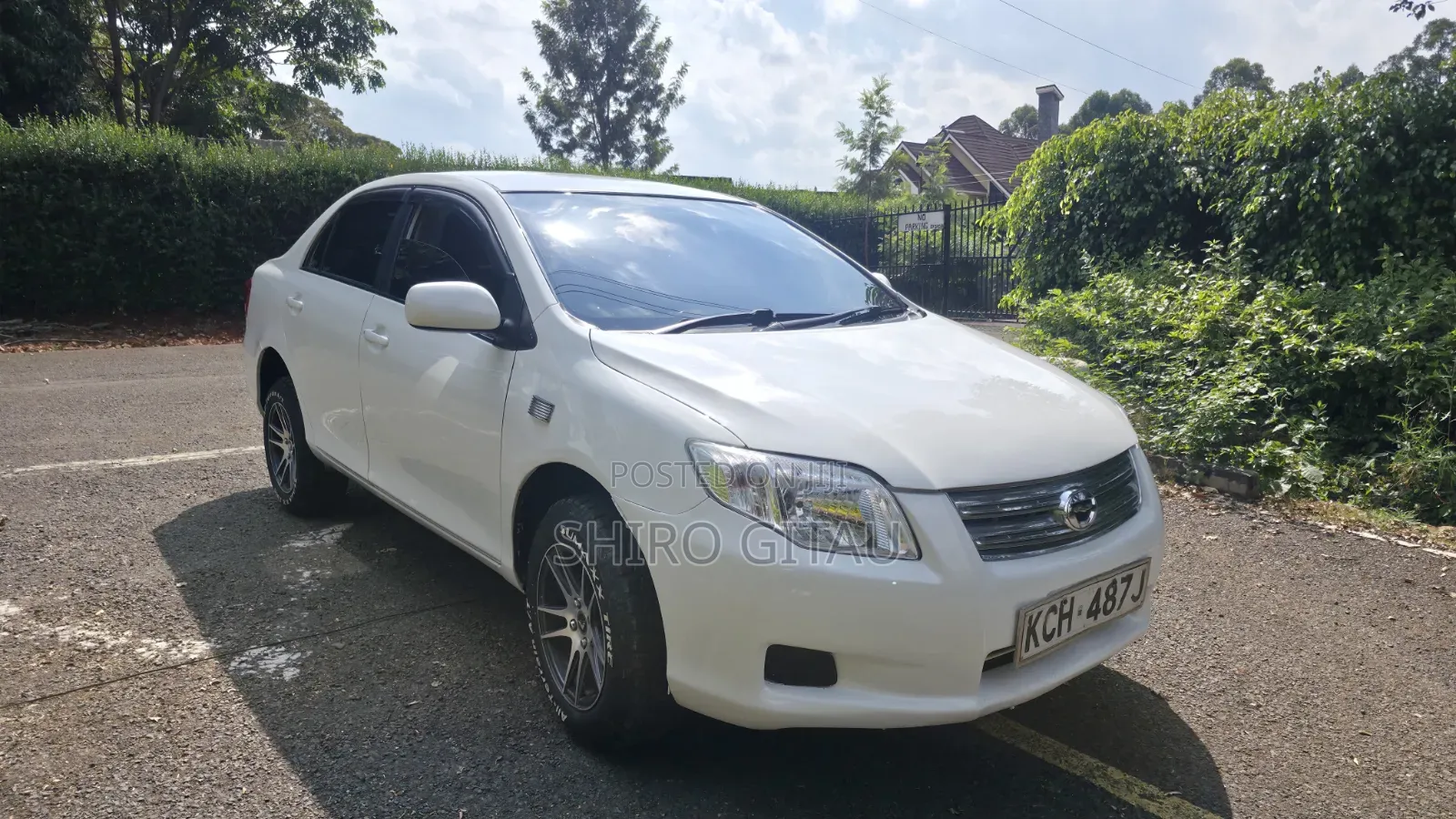 Toyota Axio 2009 White