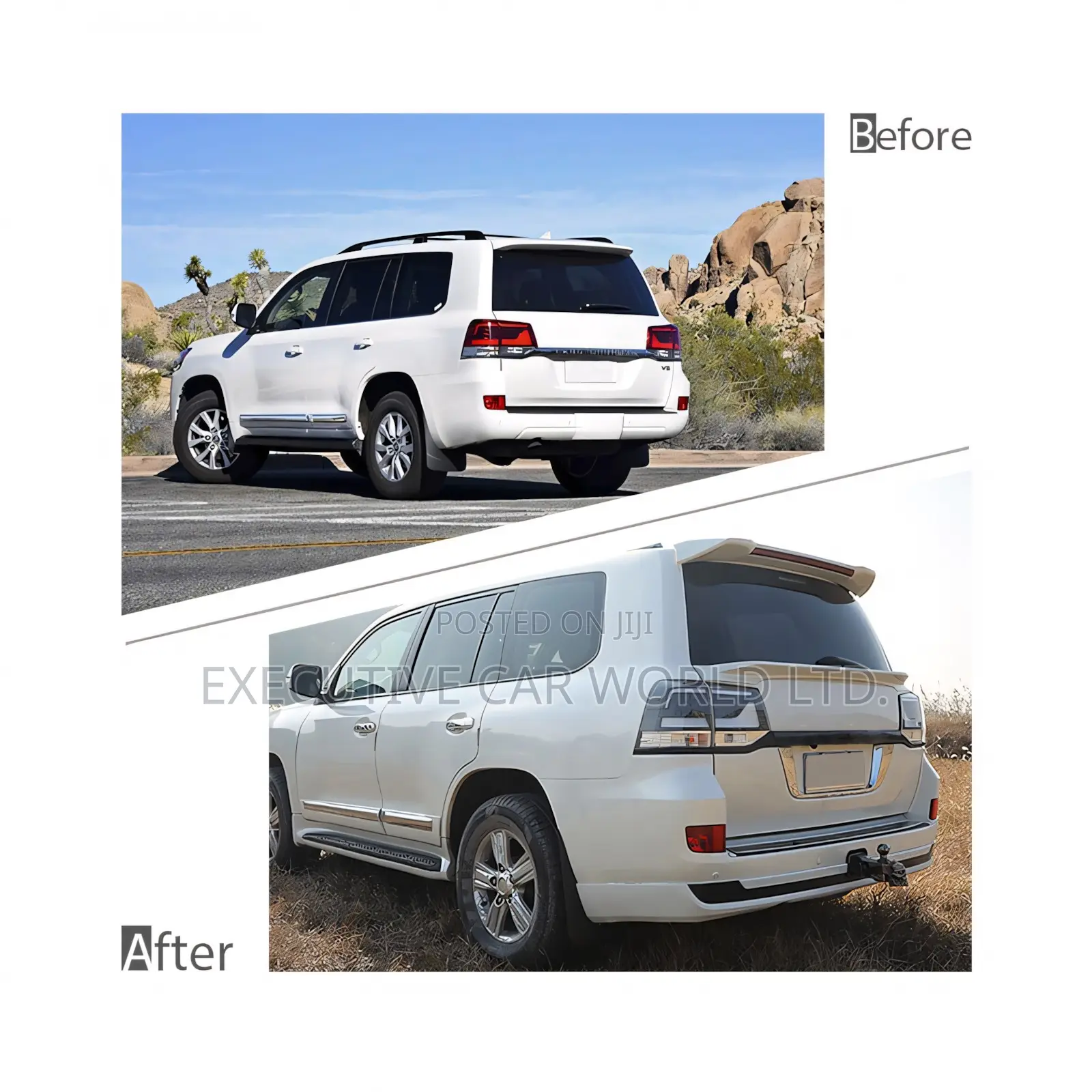 Toyota Land Cruiser 200 Modellista-Style Body Kit