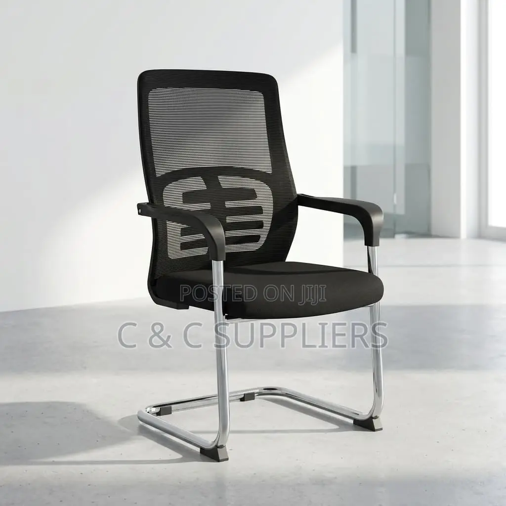 Office Mesh Breathable Visitor's Chair.