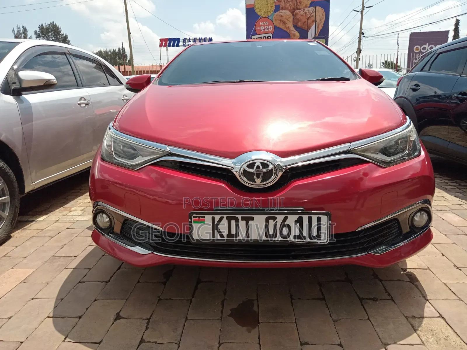 Toyota Auris 2017 Red