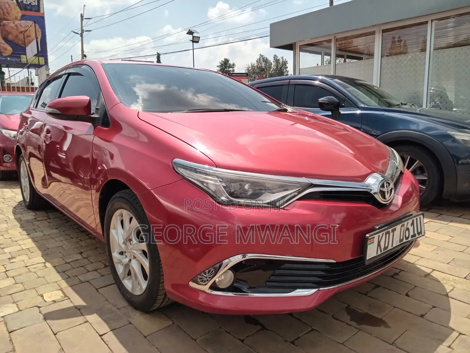 Toyota Auris 2017 Red