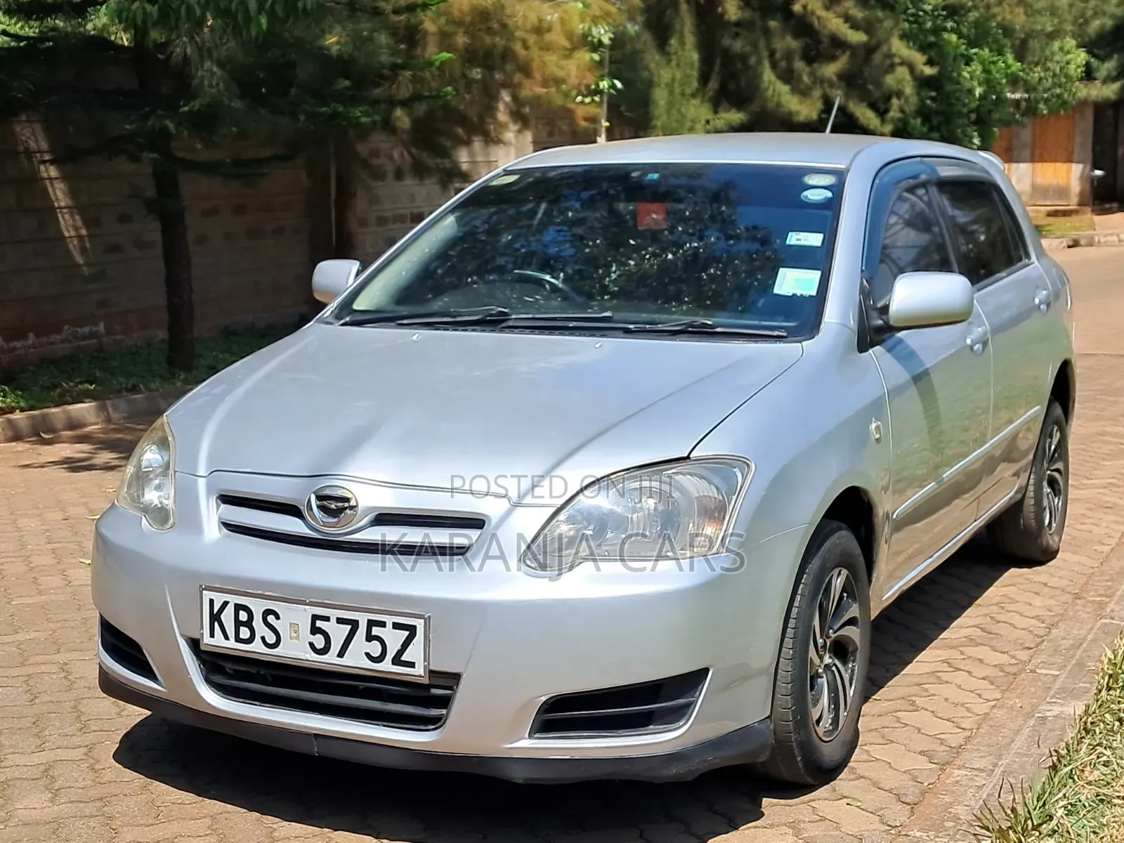 Toyota Allex 2006 Silver