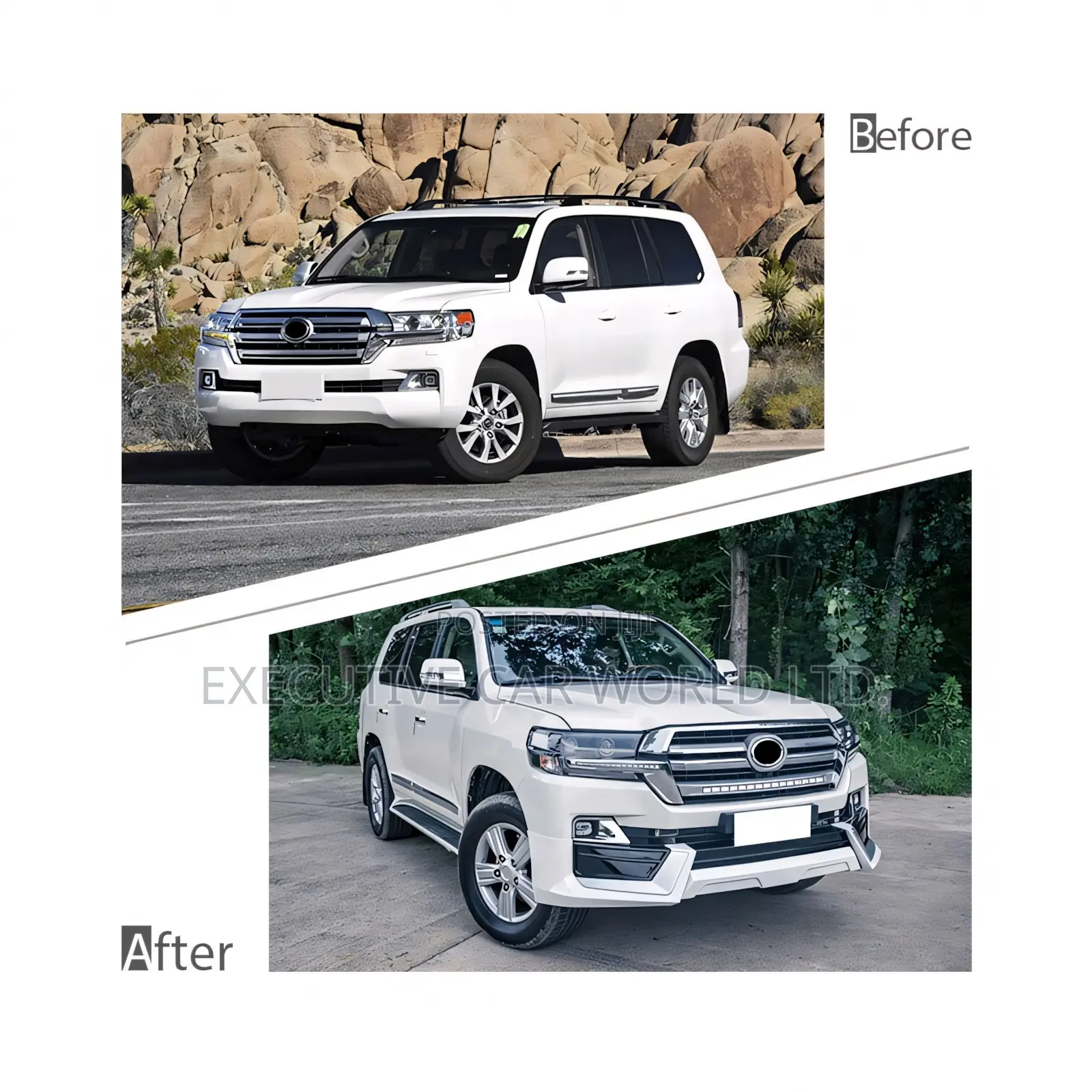 Toyota Land Cruiser 200 70th Anniversary Navigator Body Kit