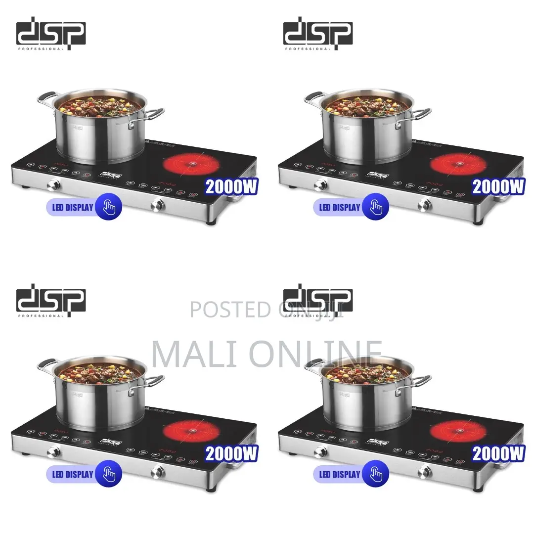 Infrared Cooker With 2 Burners