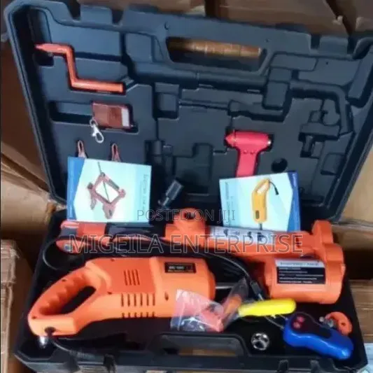 Electric Power Jack And Wheel Spinner