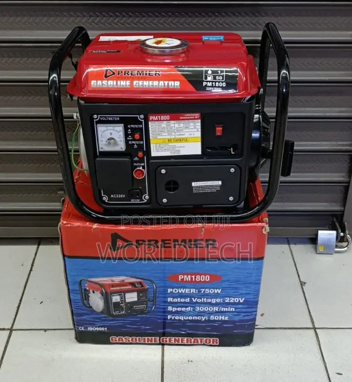 Premier Pm1800 Generator/Premier 750watts Gasoline Generator