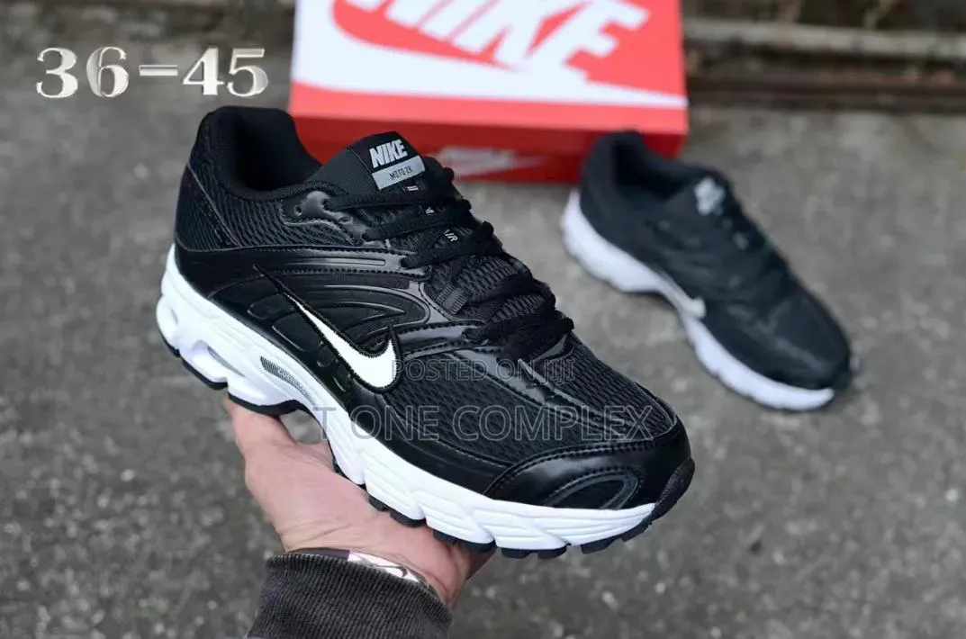 Quality Nike Sports Shoes Original Black White Grey