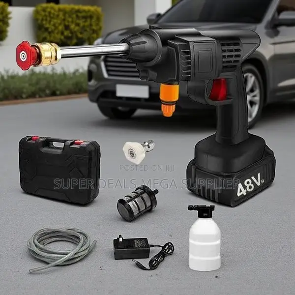 Cordless Rechargeable High Pressure Portable Car Washer Spray Gun