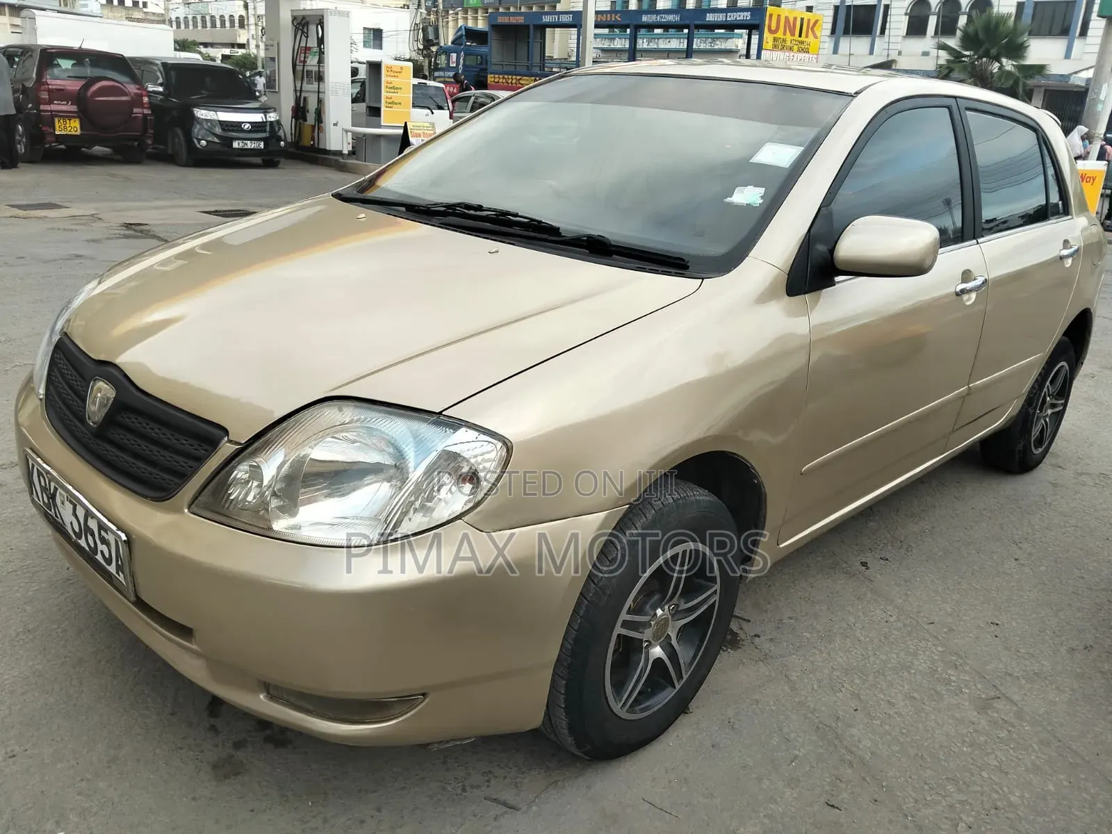 Toyota Allex 2002 Gold