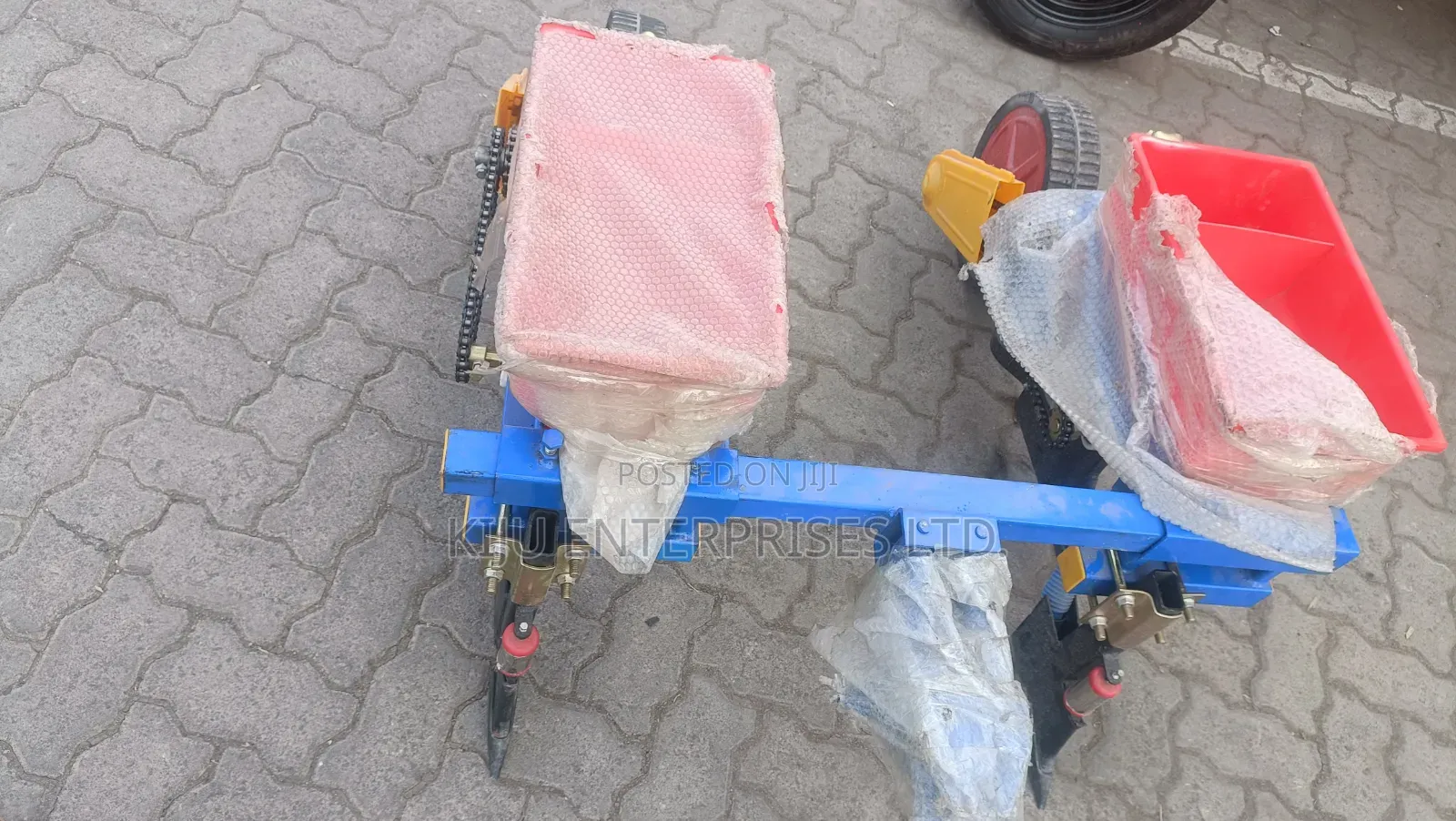 2 Row Walking Tractor Maize Planter | Seed Fertilizer Planter