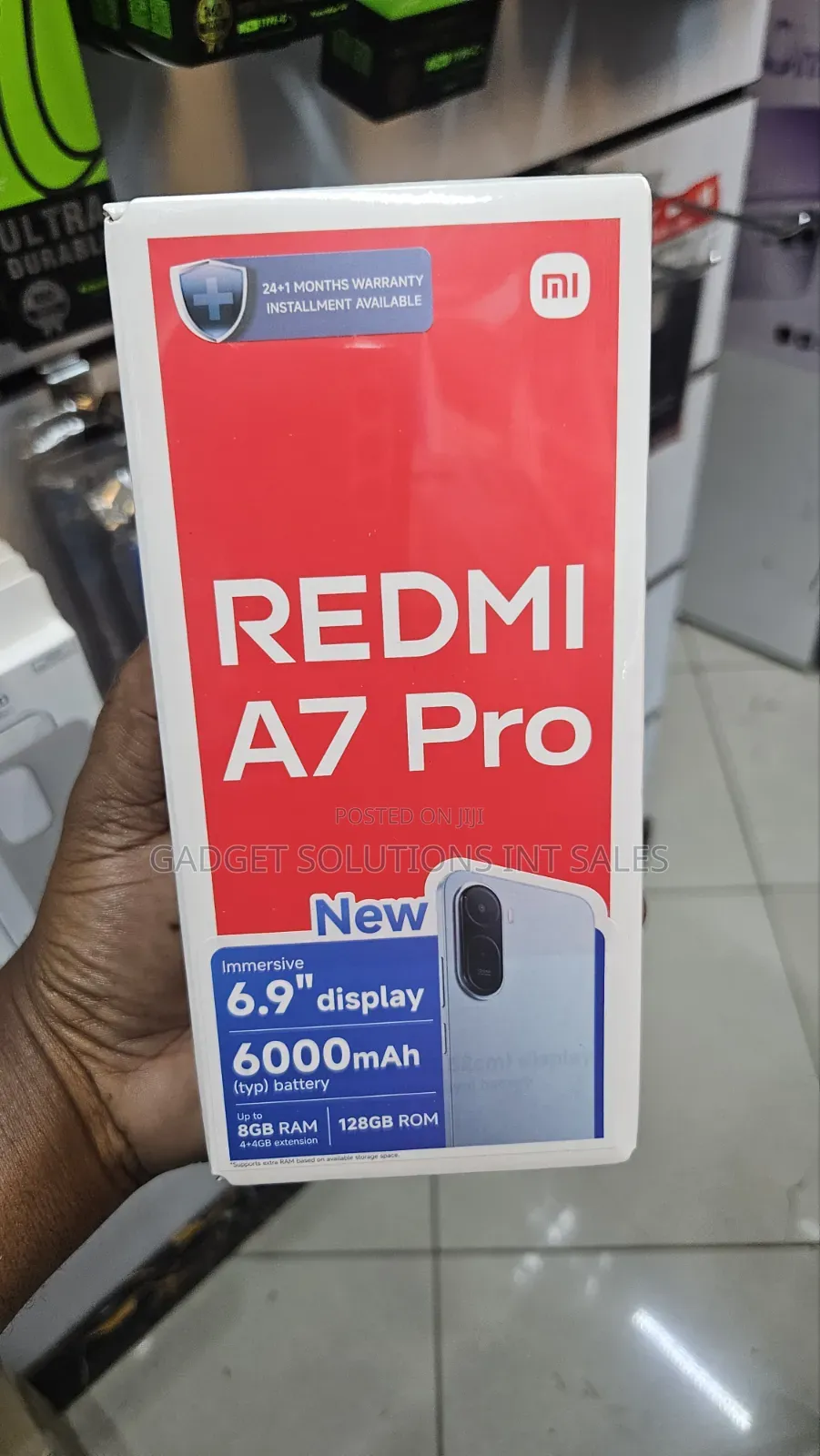 New Xiaomi Redmi A7 Pro 64 GB Black
