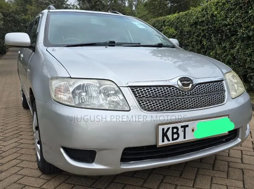 Toyota Corolla Fielder 2005 Silver