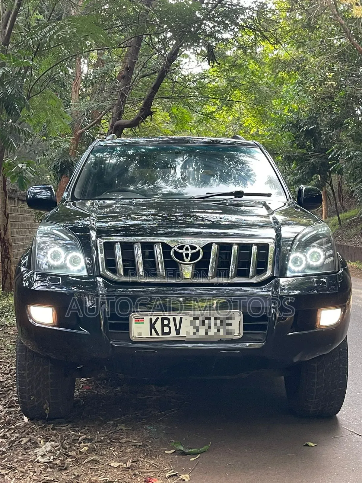 Toyota Land Cruiser Prado 2007 Black