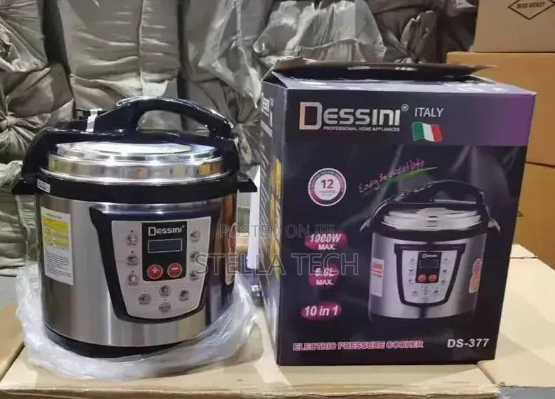 6 Litres Dessini Electric Pressure Cooker
