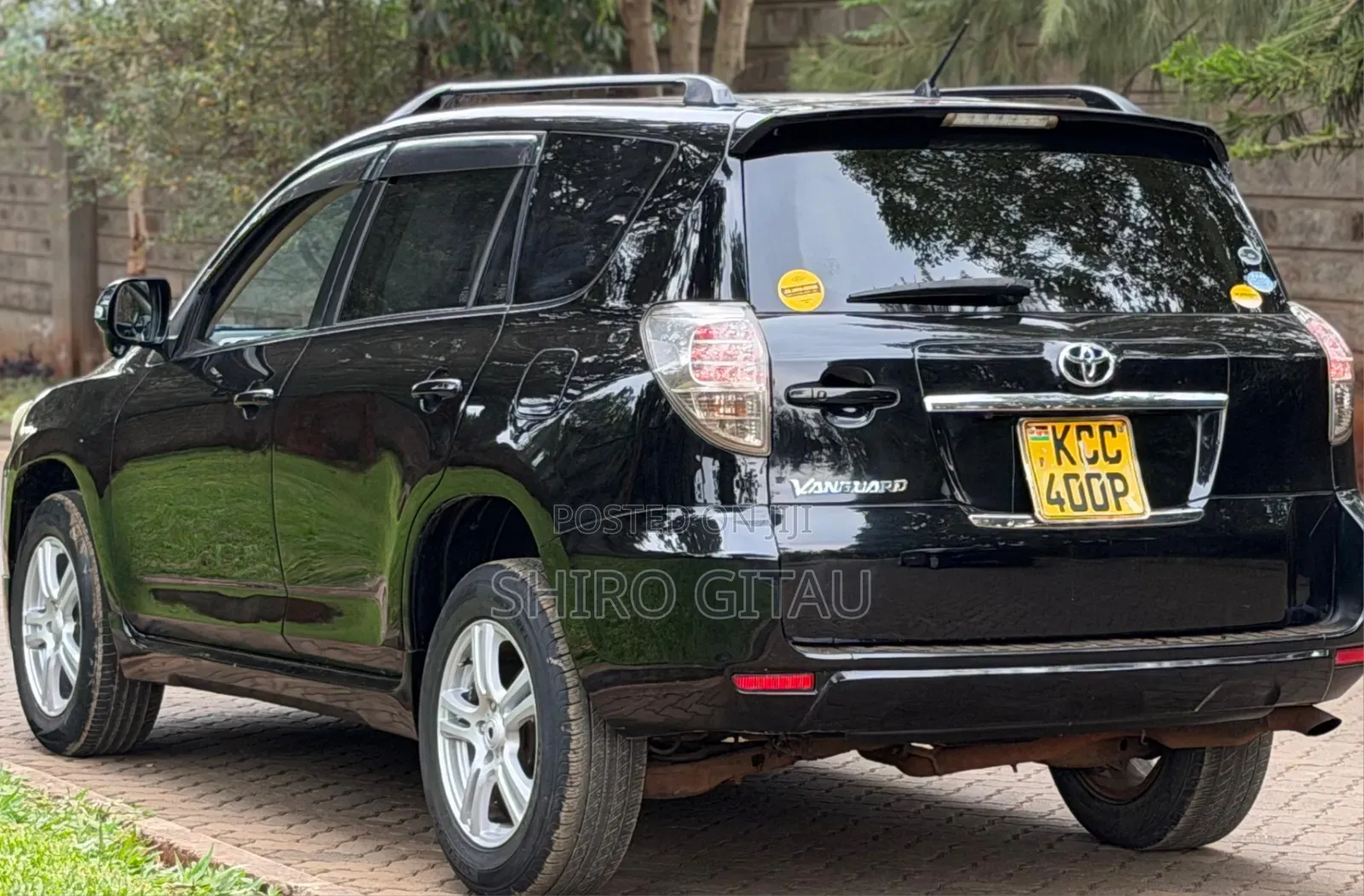 Toyota Vanguard 2008 Black