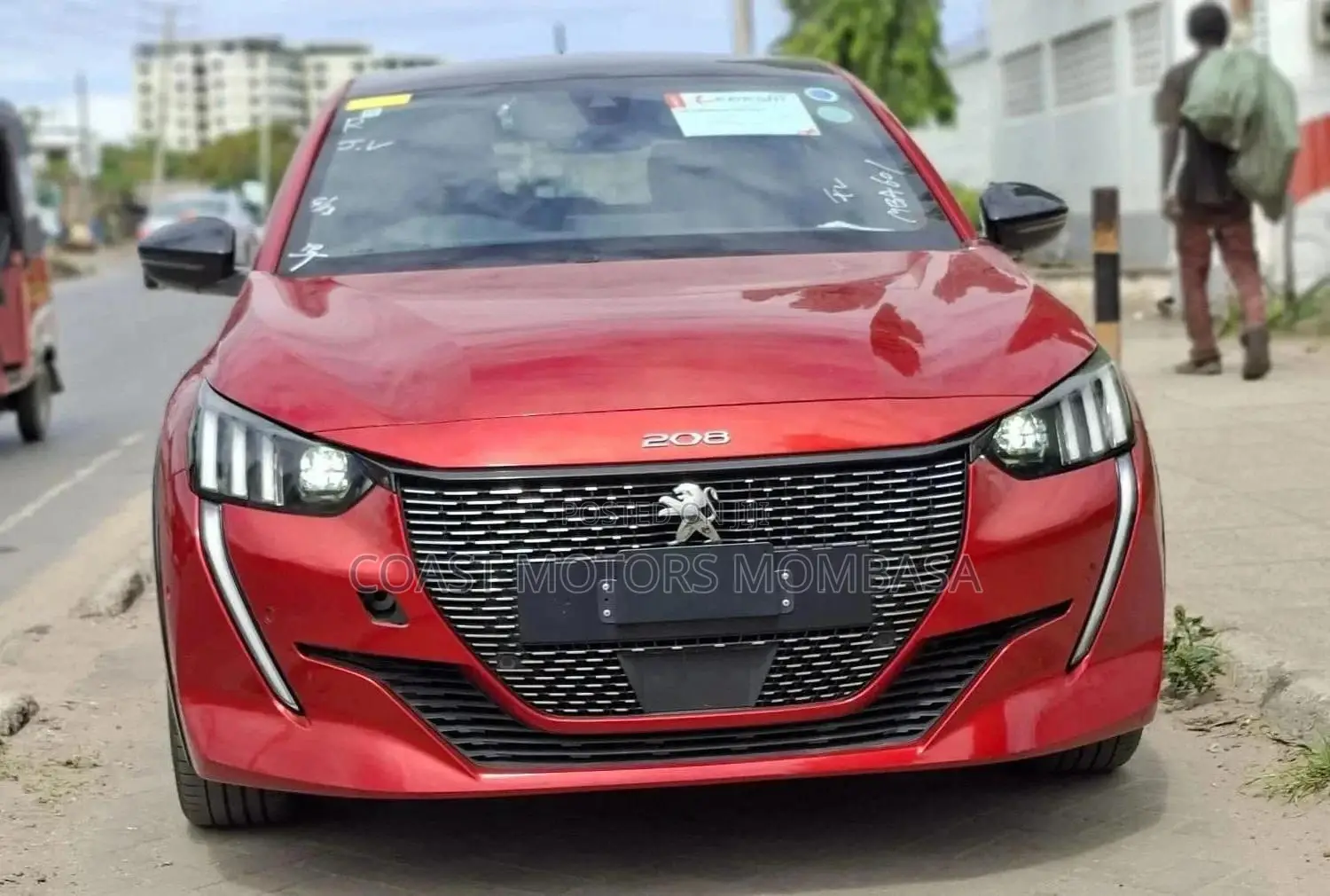 Peugeot 208 2020 Maroon