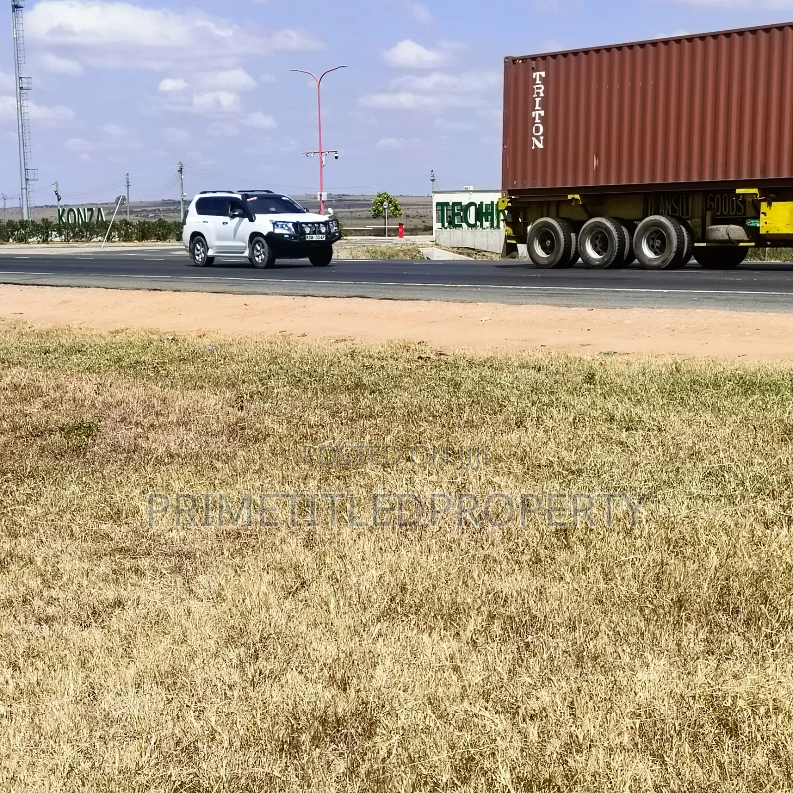 2 Acres Along Mombasa Road at Konza City Gate