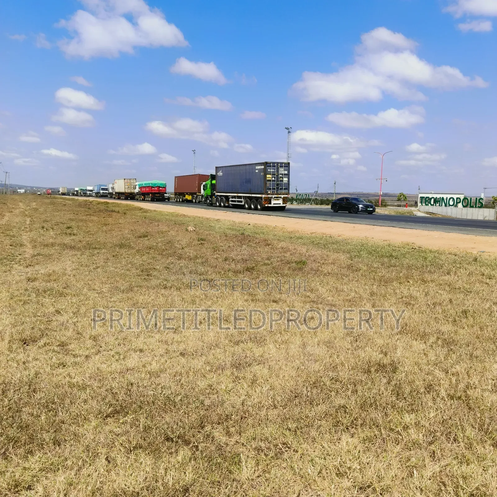2 Acres Along Mombasa Road at Konza City Gate