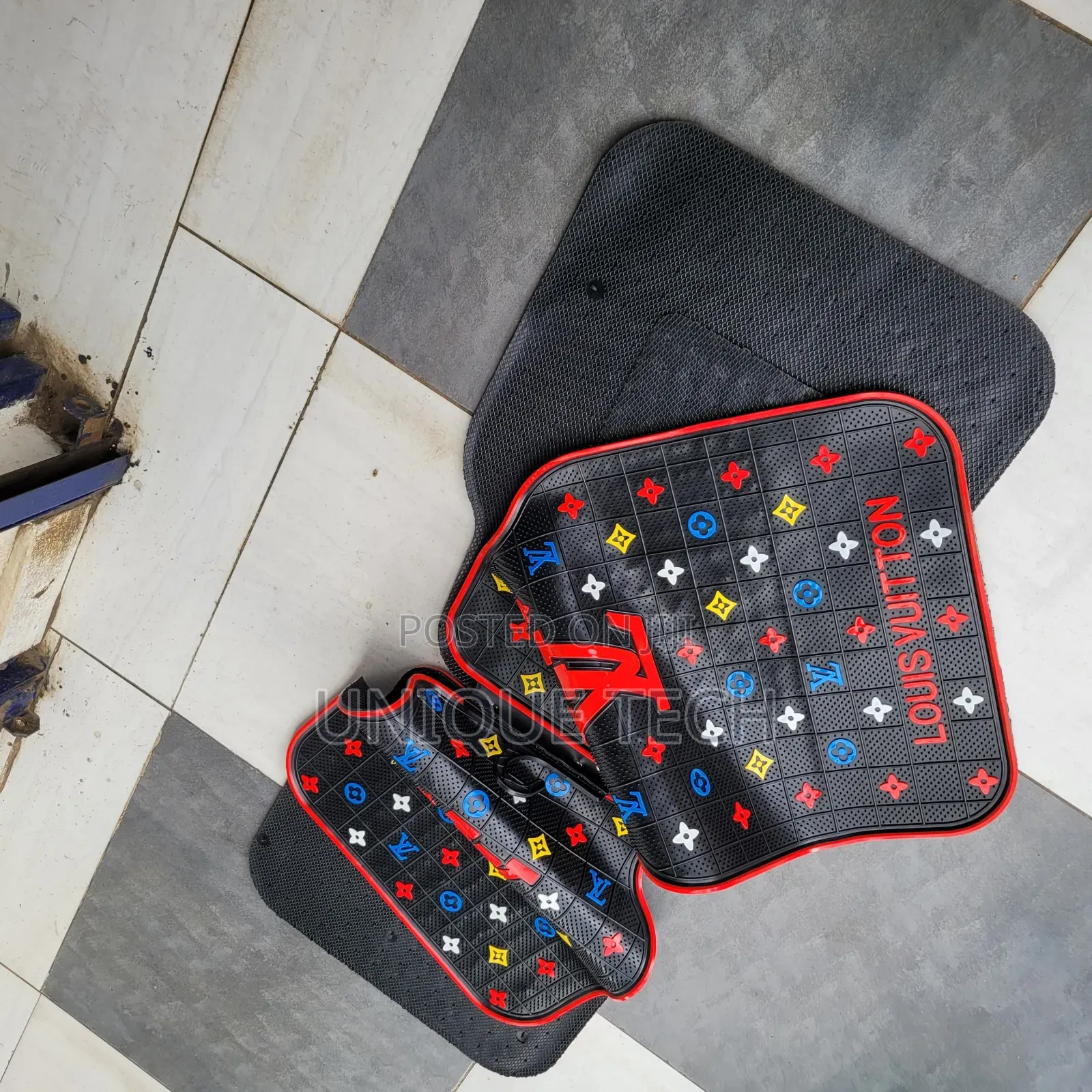 Louis Vuitton Style Car Floor Mats 5pcs