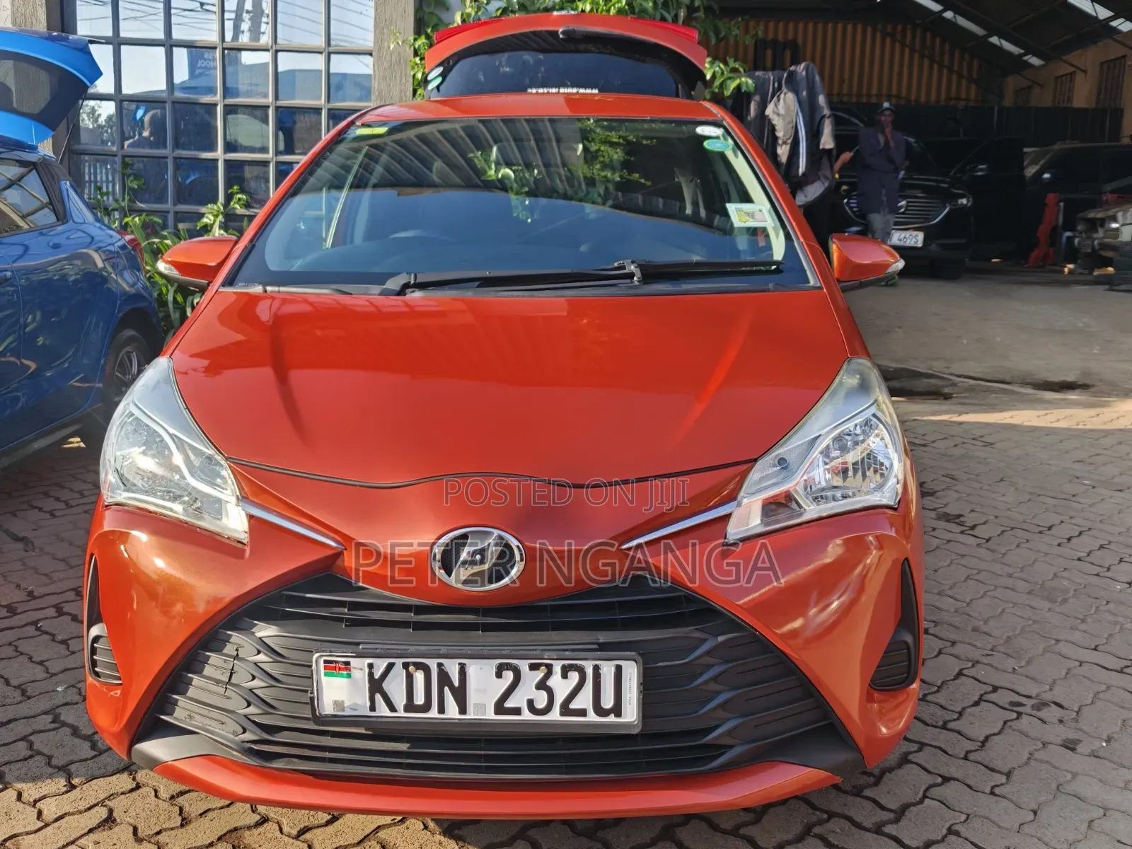 Toyota Vitz 2018 Orange
