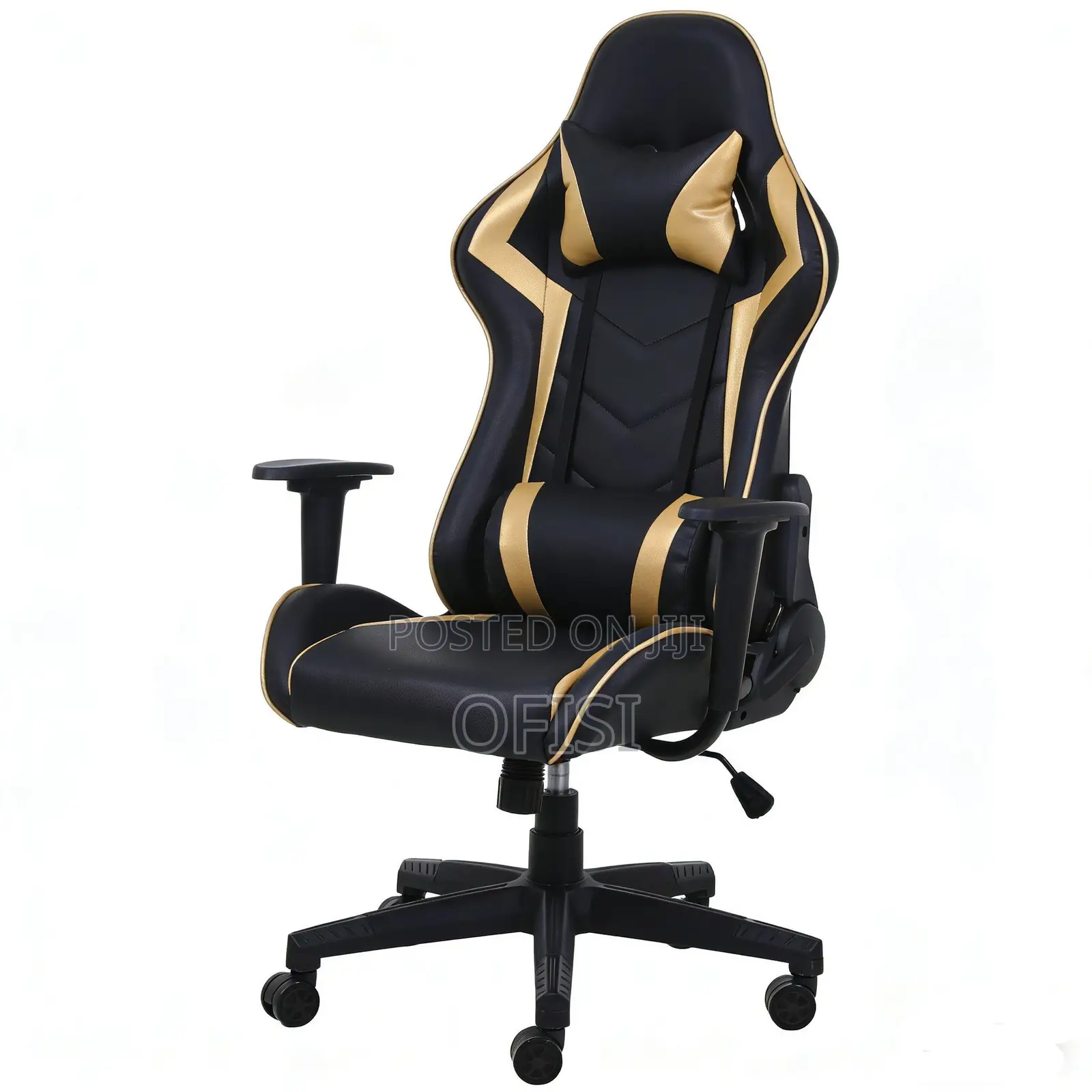 Gaming Chair; Reclining Leather Home Office Gaming Chair