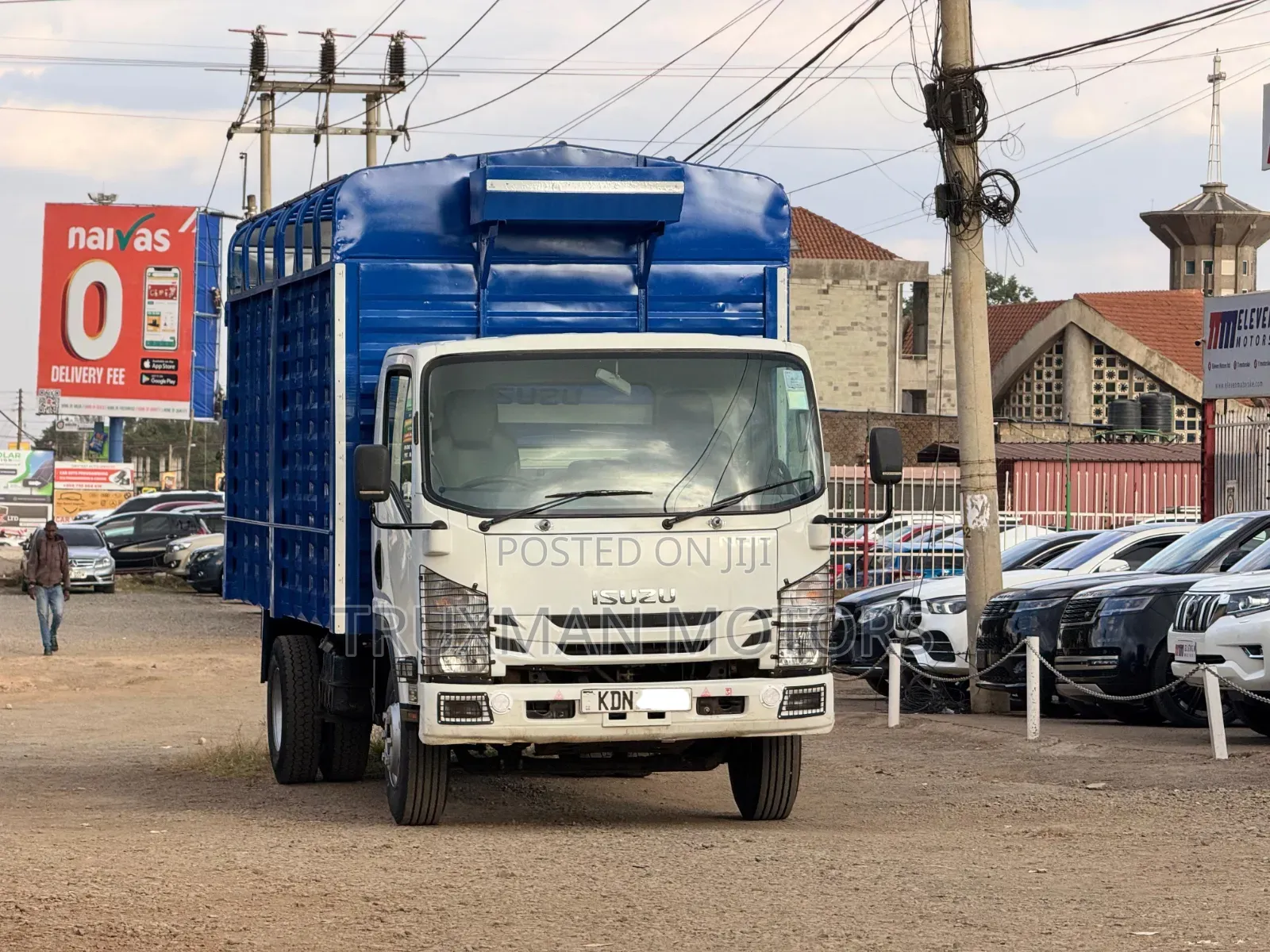 Isuzu NQR Open 2023 White