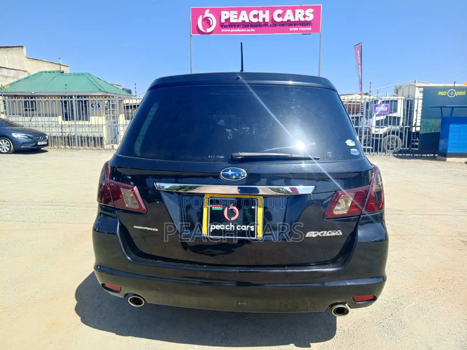 Subaru Exiga 2010 Black