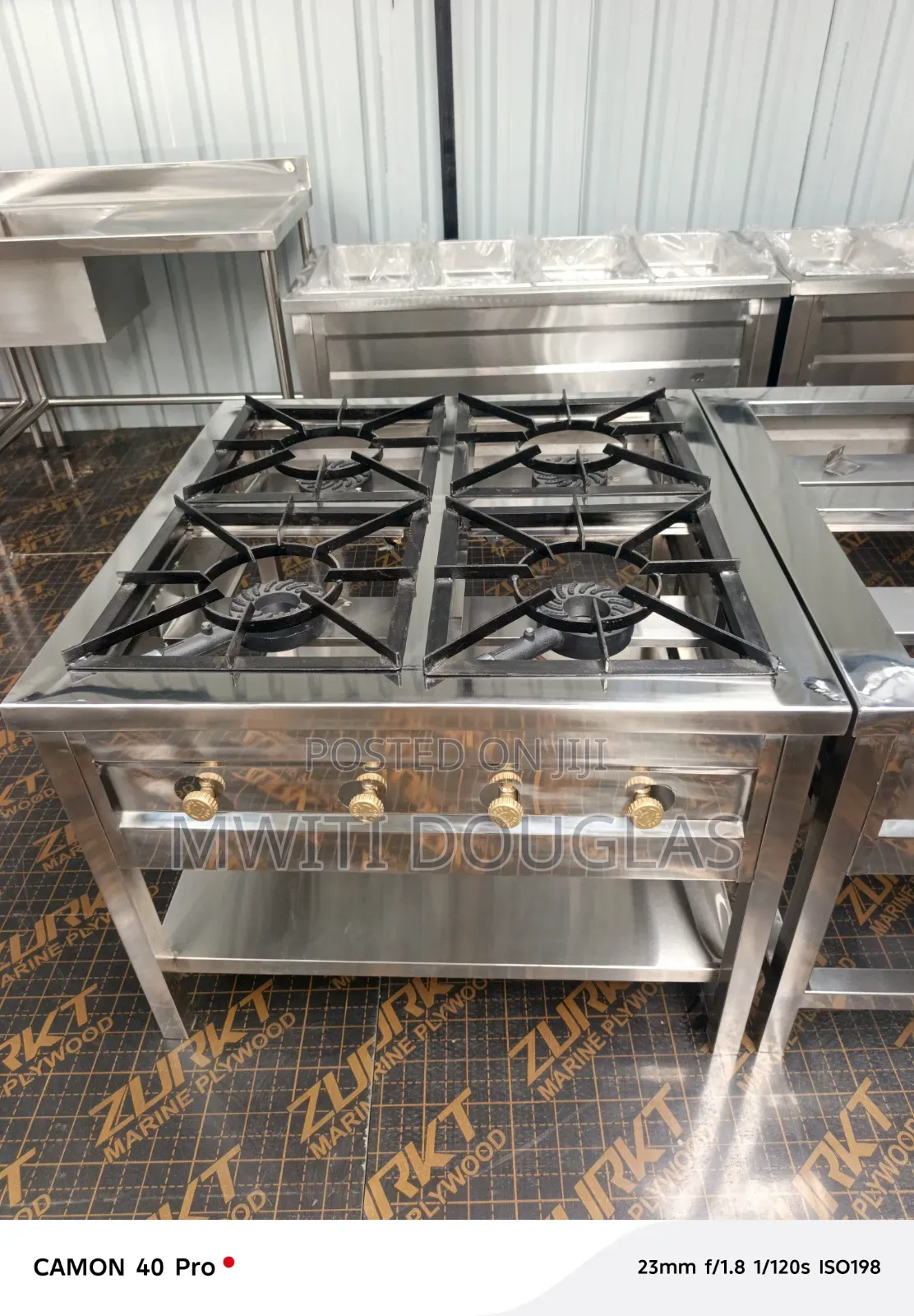 Square Gas Cooker Four 4burner