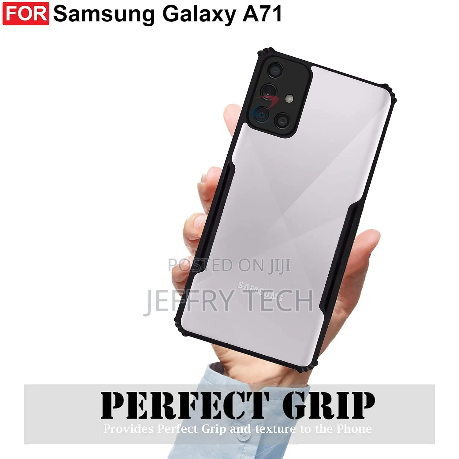 Samsung Galaxy A71 (4g) | Camera Protection Shockproof Bumper-Edge |