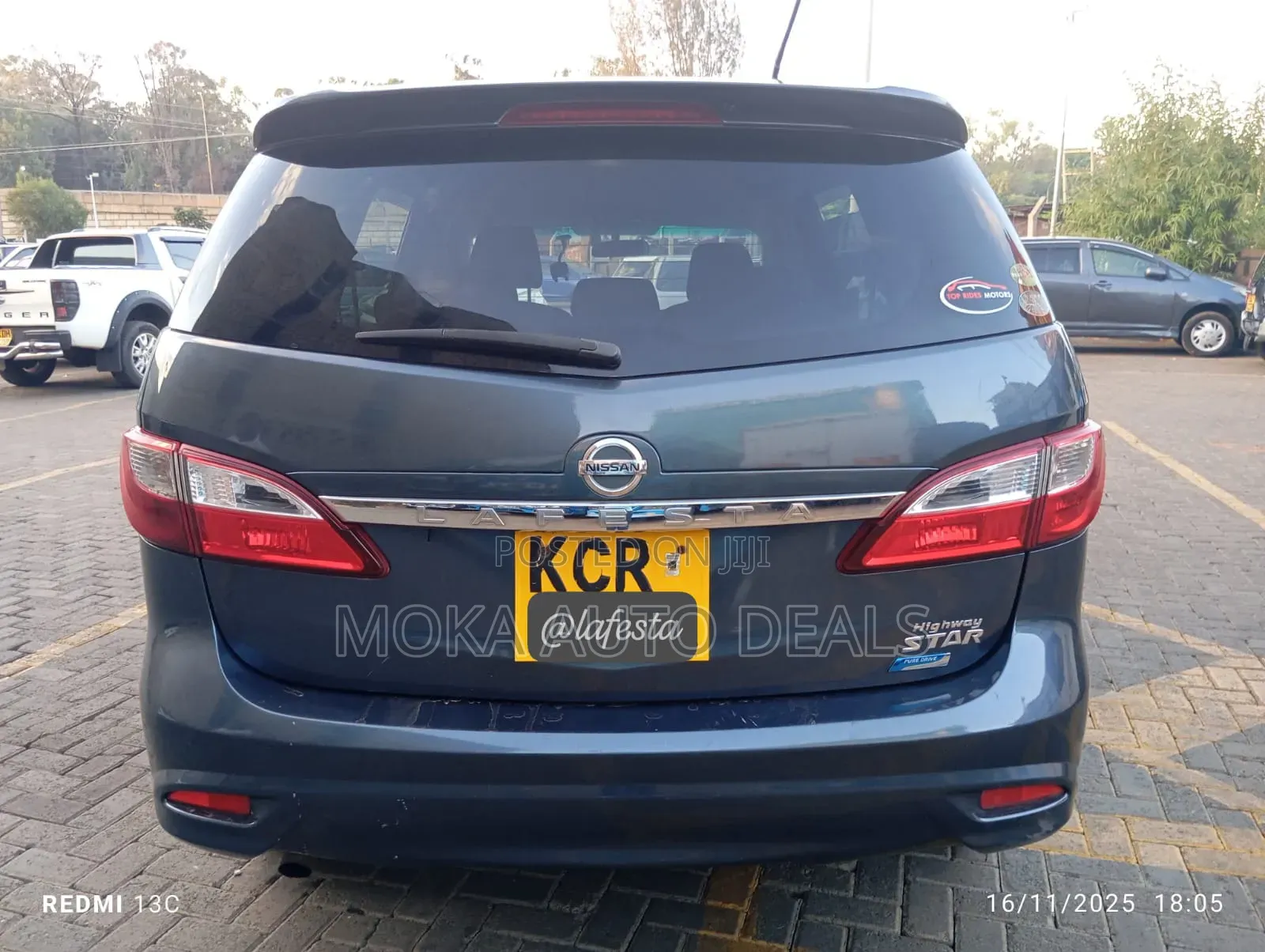 Nissan Lafesta 2011 Gray