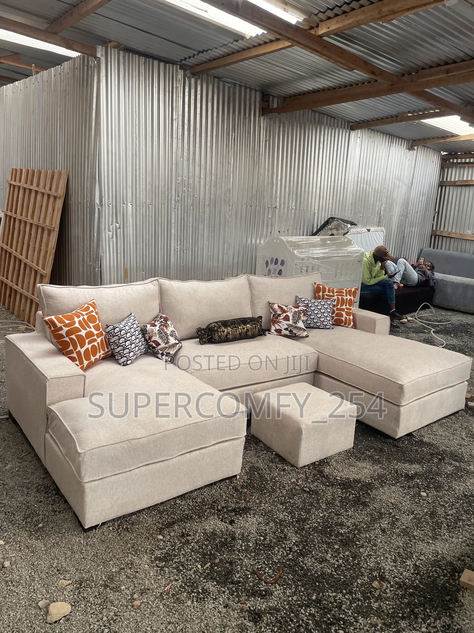 A Cozy, Eight Seater Couch