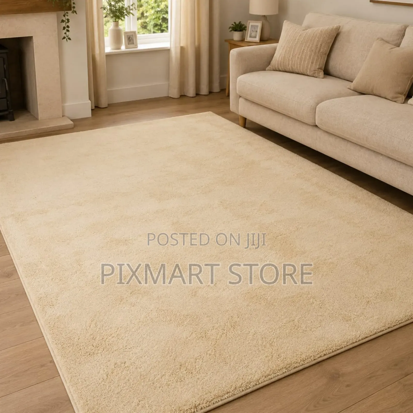 Heavy Non-Slip Soft Luxury Living Room Carpet 5x8