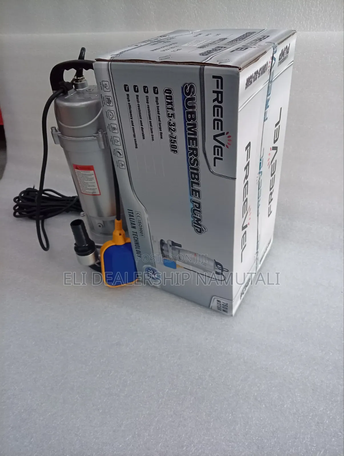 Freevel Qdx1.5-32-750f 1hp Clean Water Submersible Pump/ 7m3/H Fl)