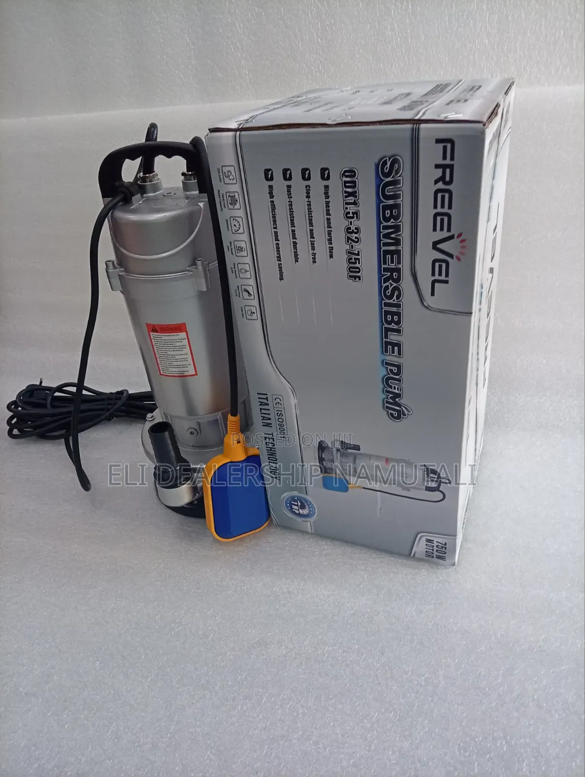 Freevel Qdx1.5-32-750f 1hp Clean Water Submersible Pump/ 7m3/H Fl)