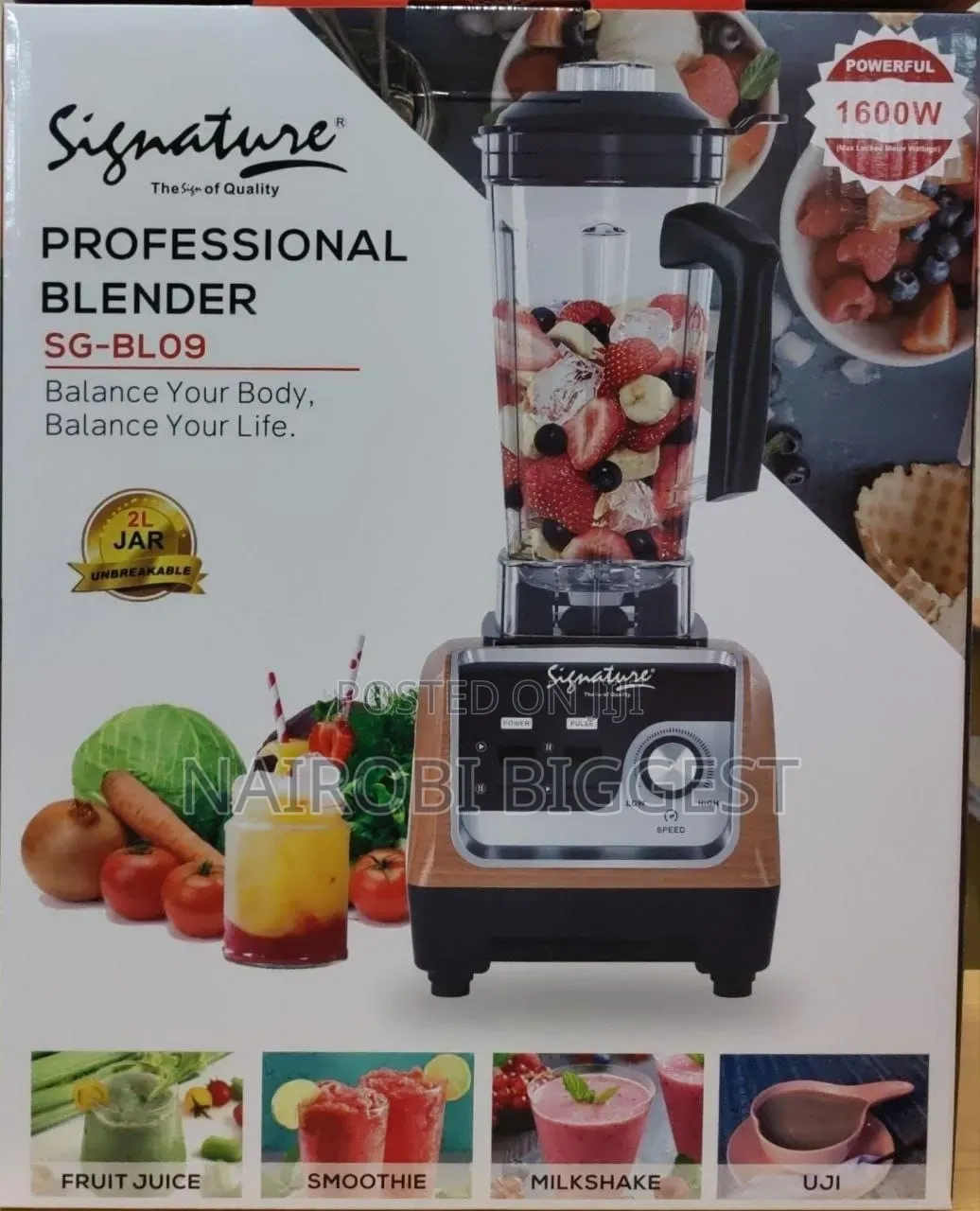 Signature Professional Commercial Blender