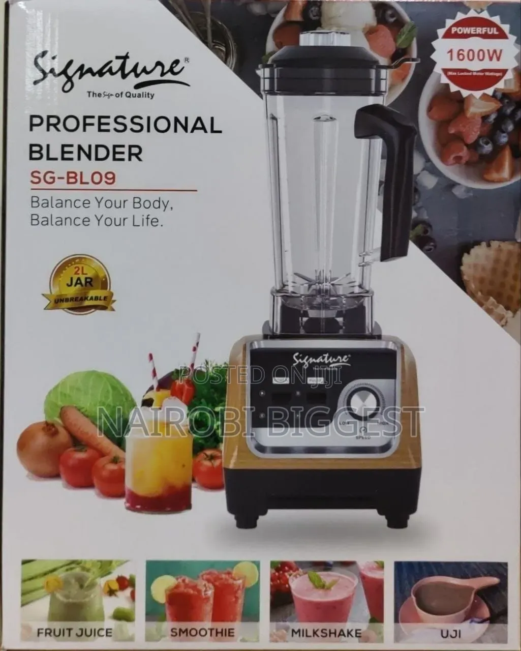 Signature Professional Commercial Blender