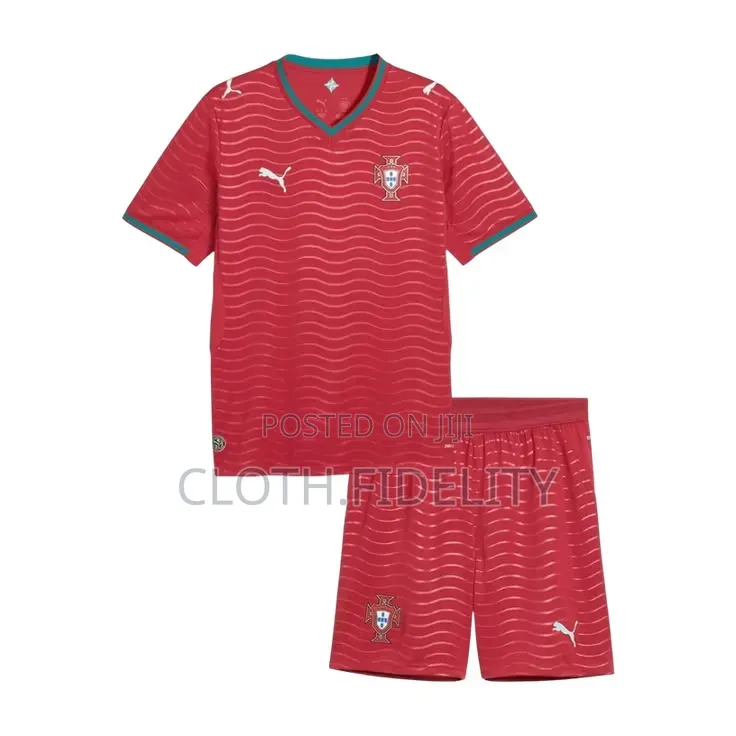 Portugal Home World Cup Kids Jersey 2026.