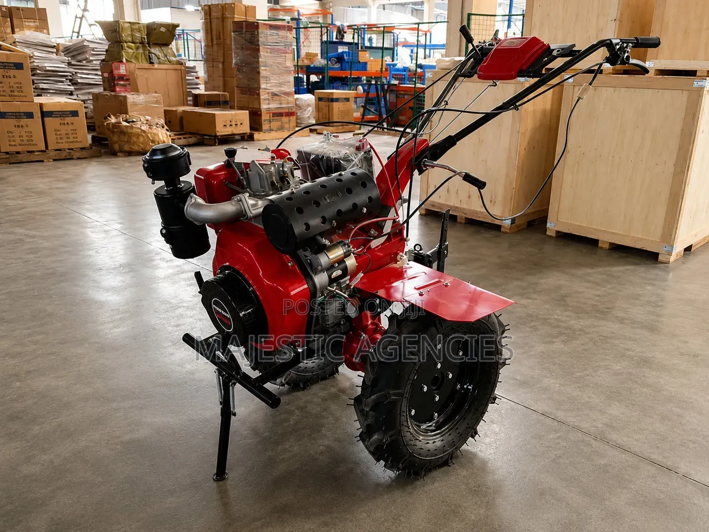 Power Tiller Tractor Machine