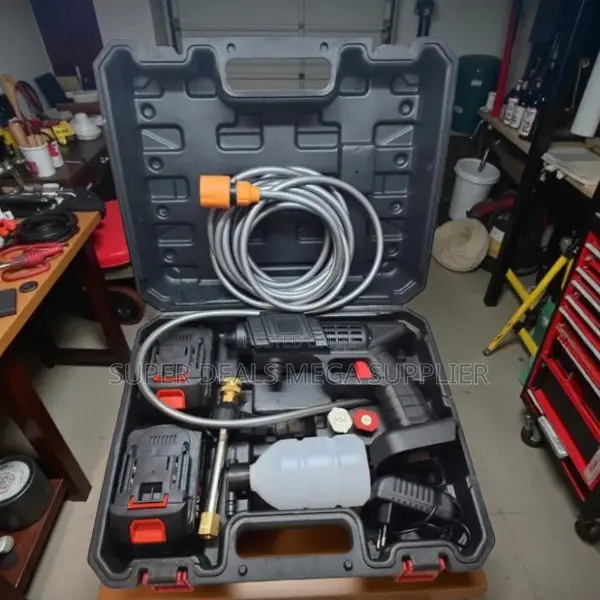Wireless Rechargeable High Pressure Car Cleaning Gun With Jet Spray
