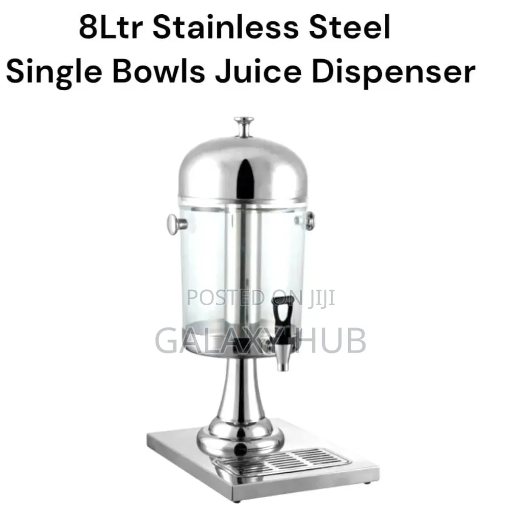 Signature Ltr Stainless Steel Single Bowljuice Dispenser