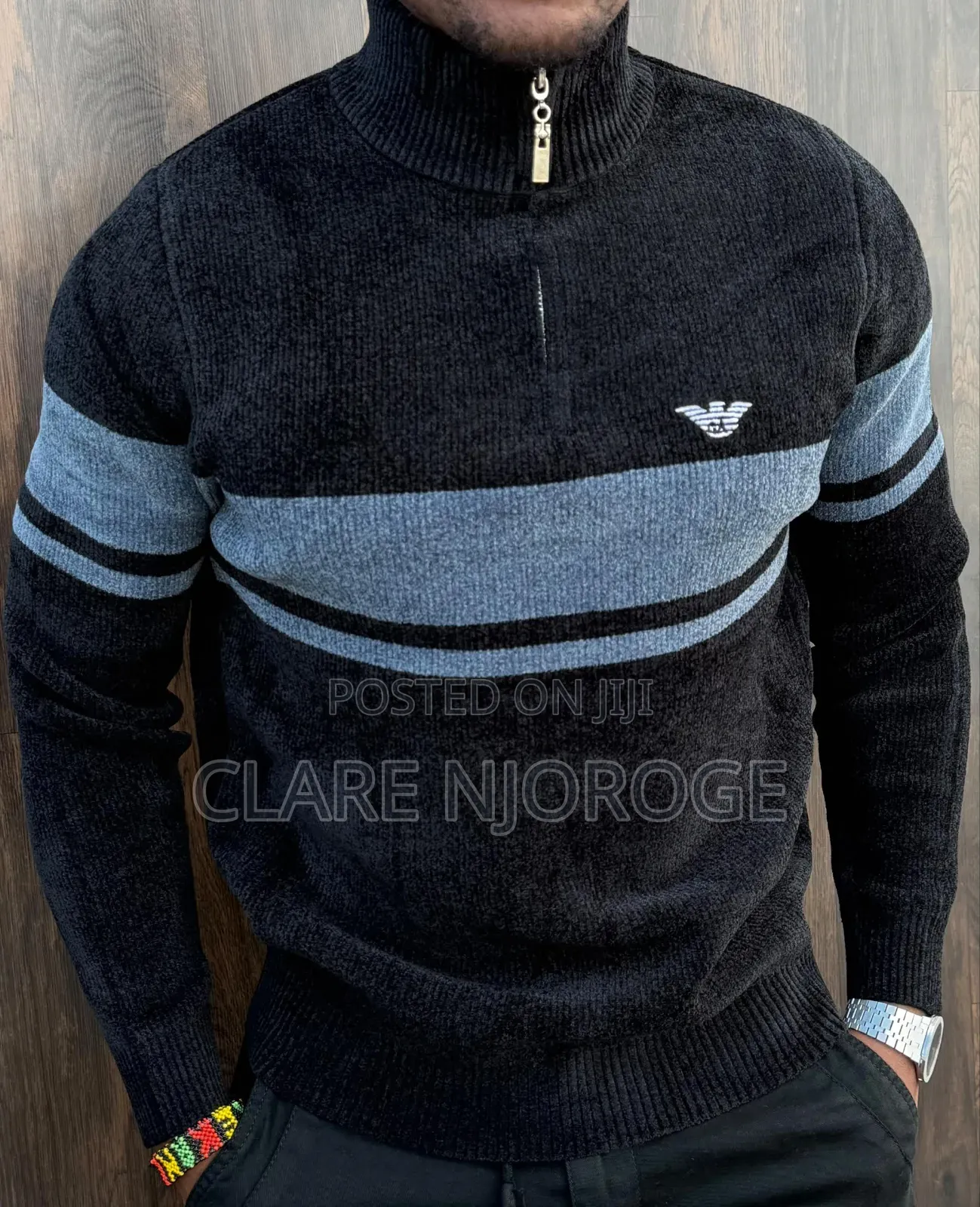 Zipped Sweater