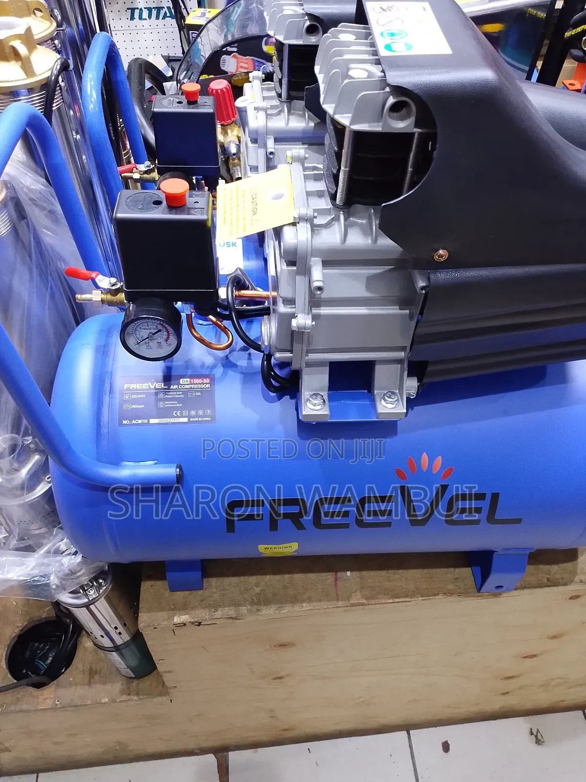 Freevel 50l Air Compressor/50l Freevel Air Compressor