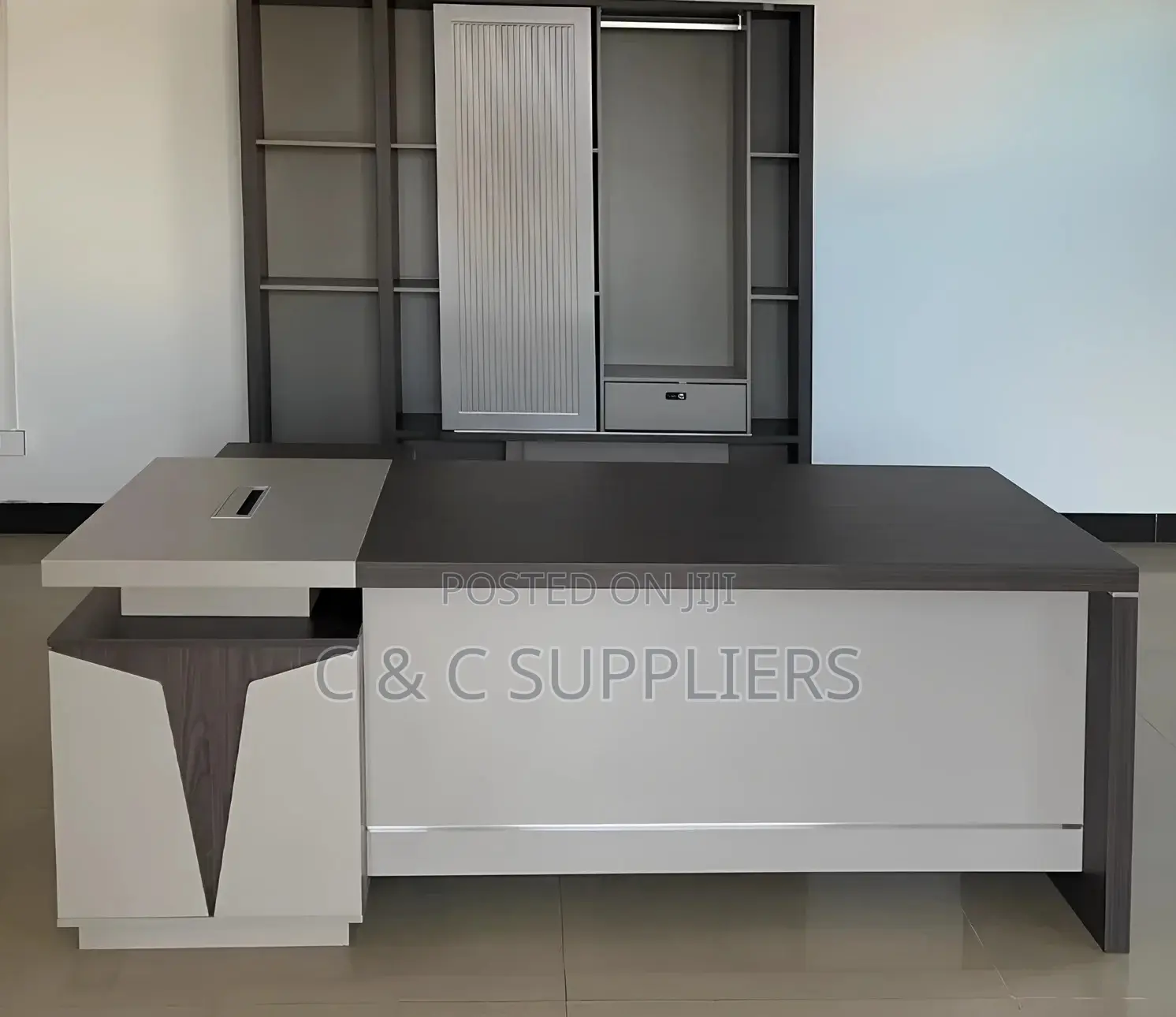 Manager's L-Shaped Table-1.6m